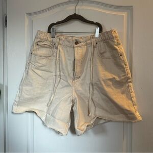 BDG Drawstring Denim Long Shorts